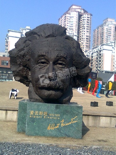 爱因思坦铸铜雕像知名人物雕塑