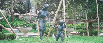 公园雕塑人物雕塑定制