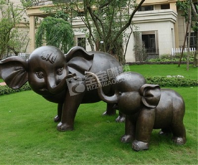 小象铸铜雕塑定制