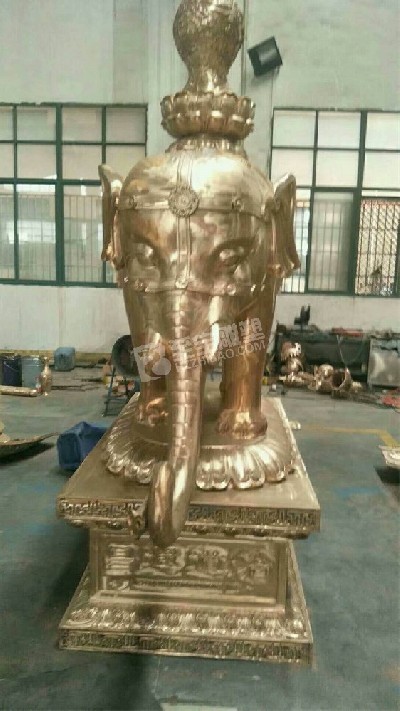 大象铸铜雕塑定制
