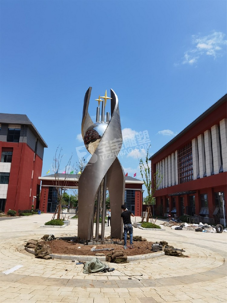 安徽六安毛坦厂中学校园文化雕塑项目