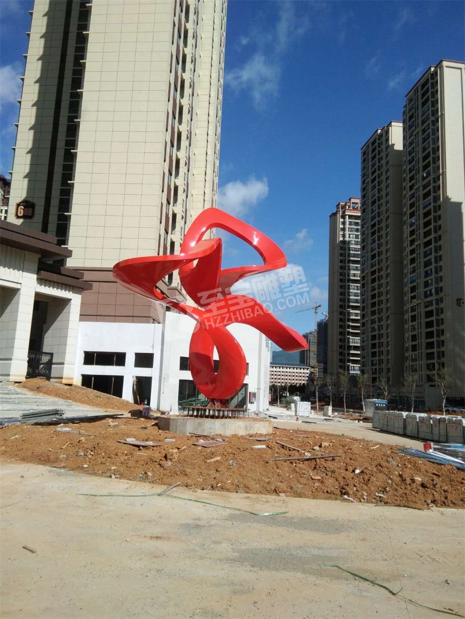 贵州兴义桔园华府不锈钢雕塑制作及安装项目
