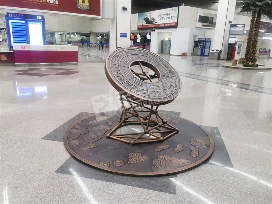 福建福州长乐机场锻铜雕塑制作及安装项目