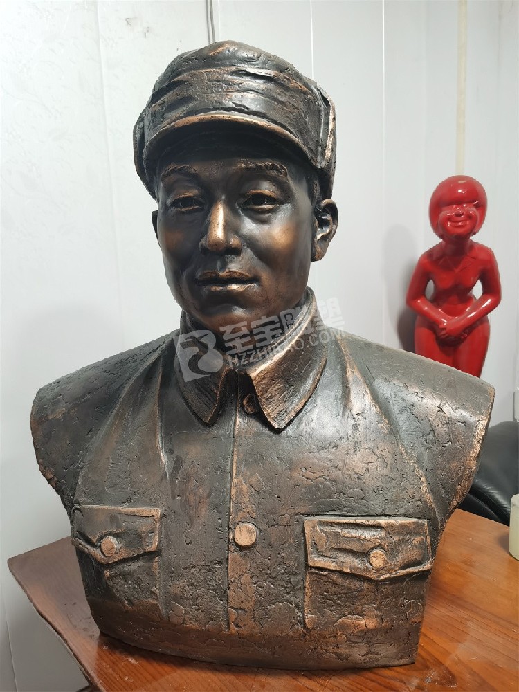 江苏海安县储有富烈士铸铜雕像制作及安装工程