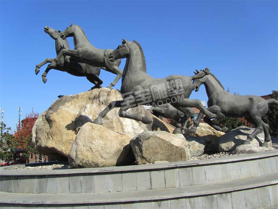 马匹铸铜雕塑定制